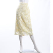 カットレース総レースタイトスカート