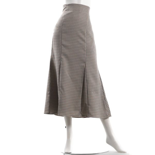 総柄マーメイドスカート