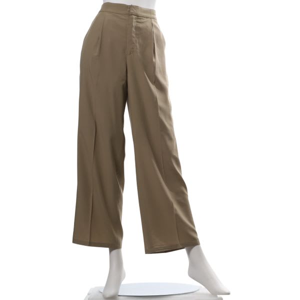 タックワイドパンツ