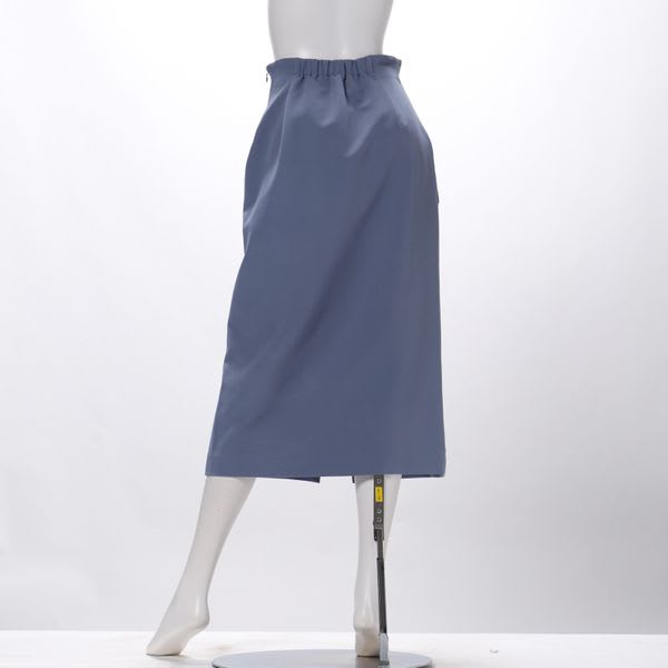 ストレッチダブルクロスフロントスリットスカート