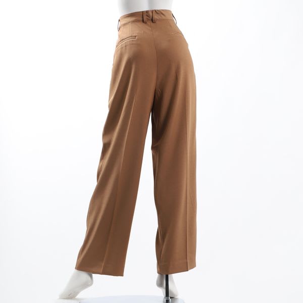タックワイドパンツ