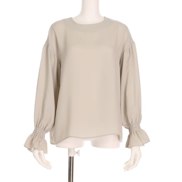 キャンディースリーブジョーゼットブラウス