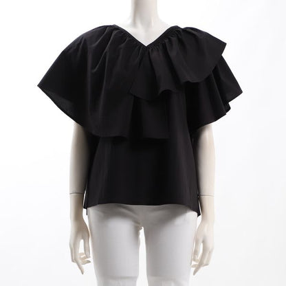 首元フリルボリュームブラウス