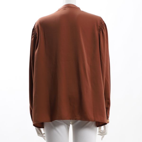 ピンタックエレガントブラウス