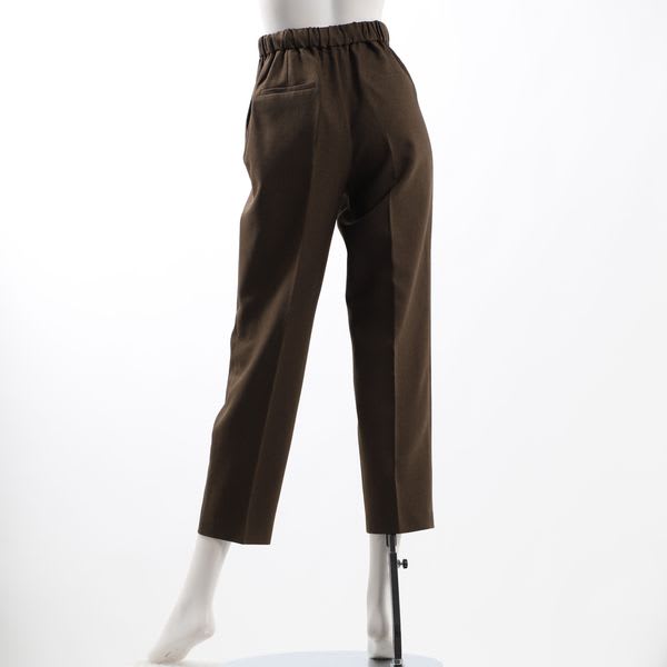 ドロストデザインテーパードパンツ