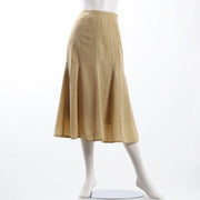 ドロップドットプリントマーメイドスカート