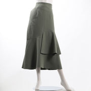 フリルデザインマーメイドスカート