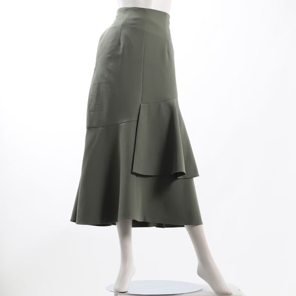 フリルデザインマーメイドスカート