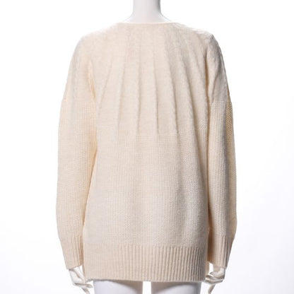 編地切り替えニット