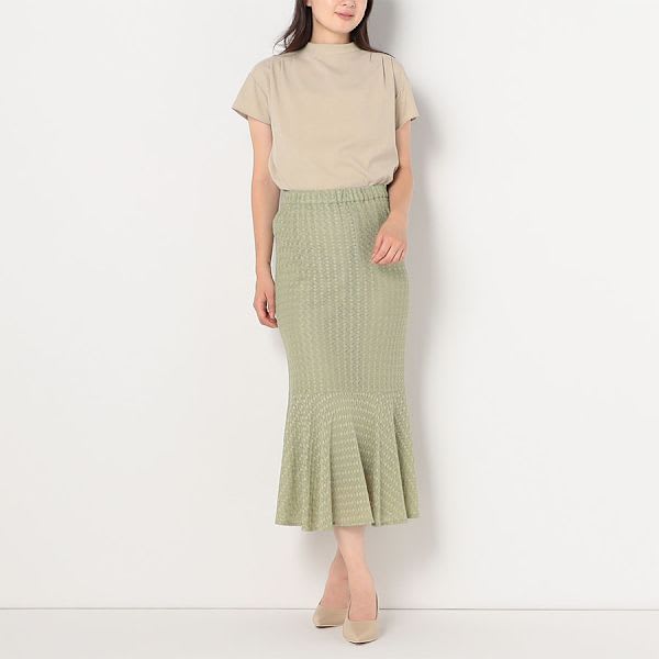 バックリボンスタンドカラーブラウス