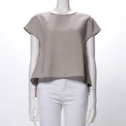 Aラインバックテールブラウス