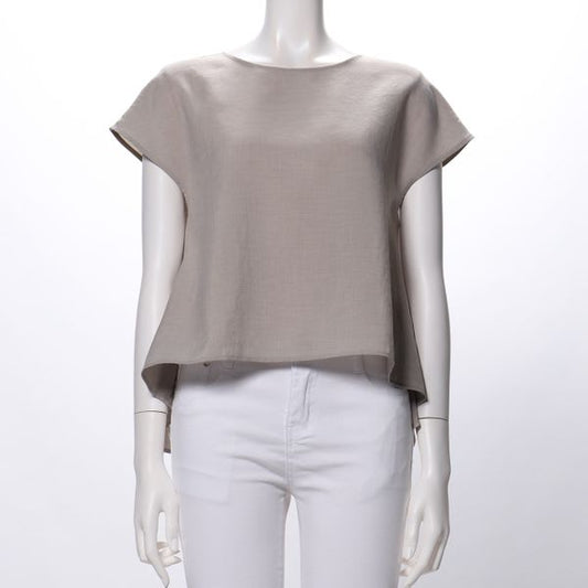 Aラインバックテールブラウス