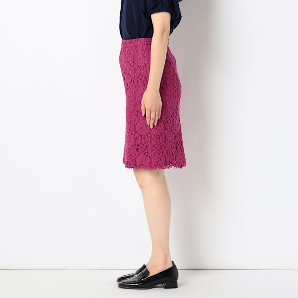 総レースタイトスカート