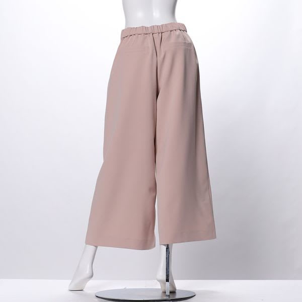 タックフレアワイドパンツ