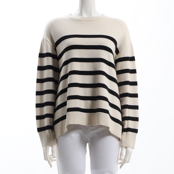 ボーダー柄ニット