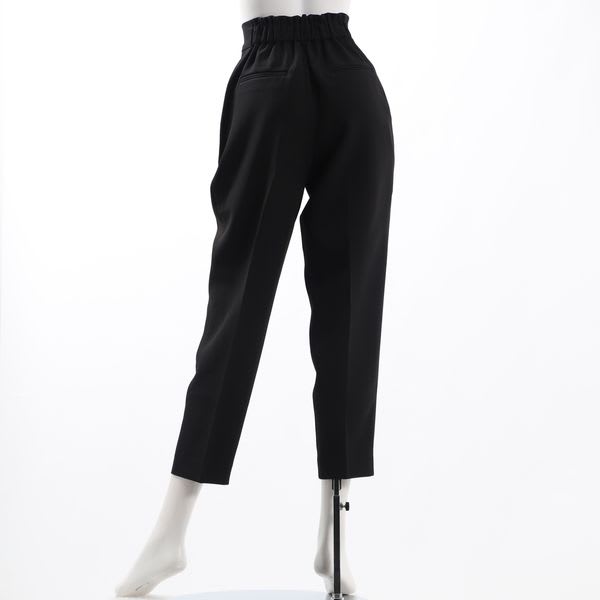 ハイウエストタックテーパードパンツ