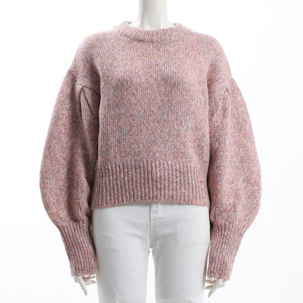 ボリューム袖ニット