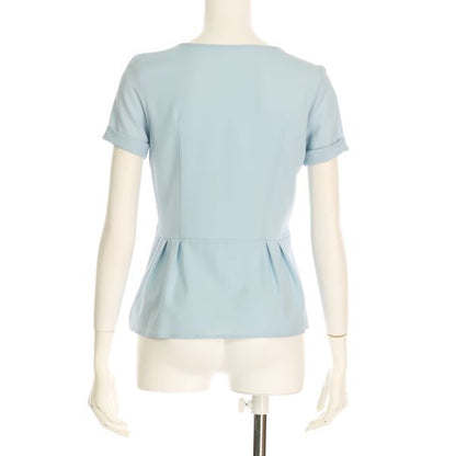 ぺプラムデザインブラウス