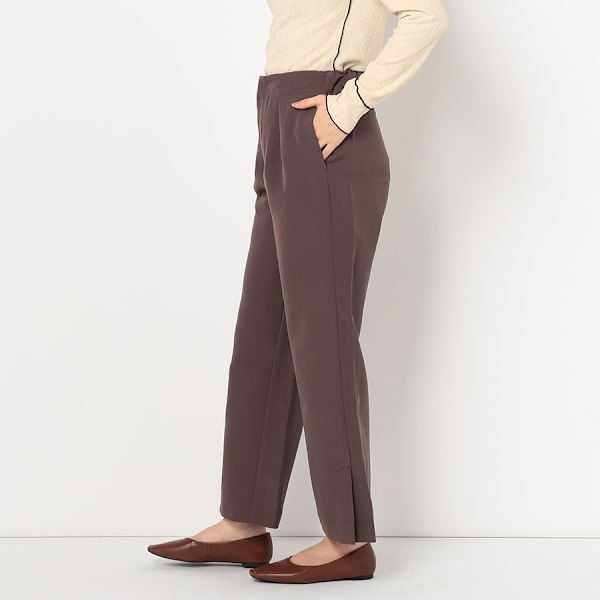 サイドスリットワイドパンツ