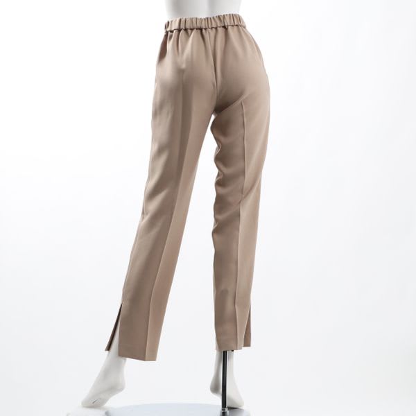 サイドスリットテーパードパンツ