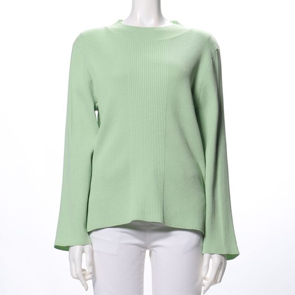 イレギュラーリブサイドスリットニット