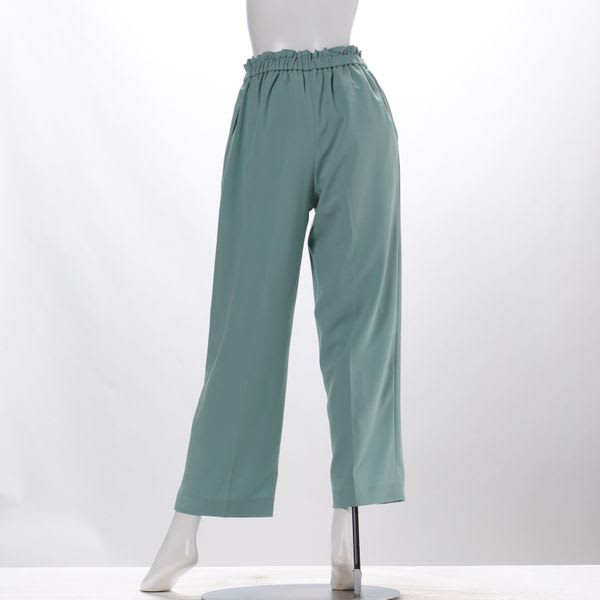 ウエストゴムタックパンツ