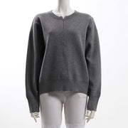 コンシールファスナーニット