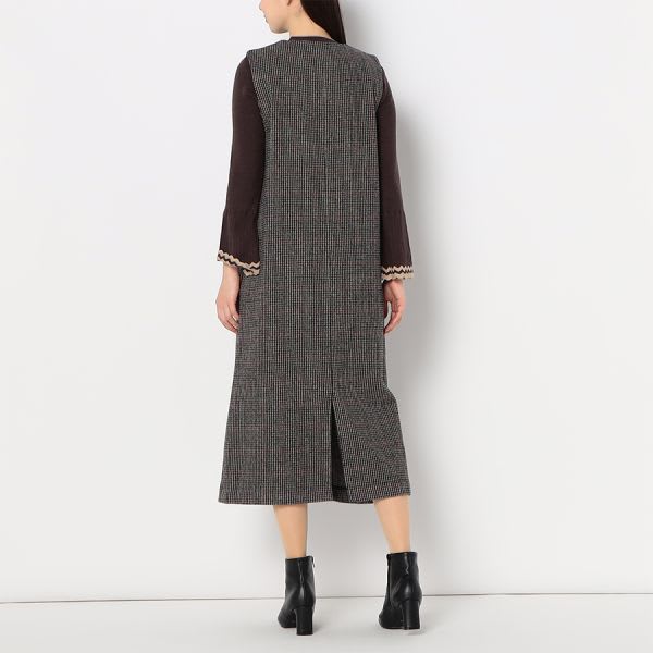 フレアスリーブニット