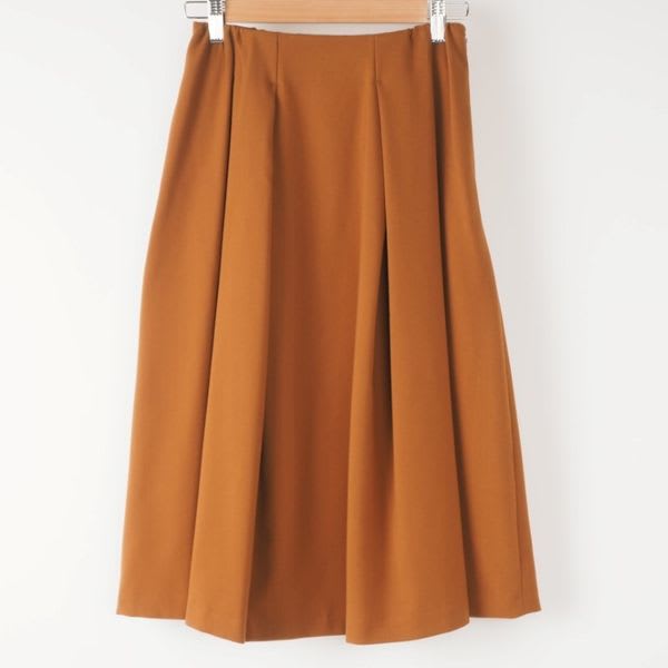 TR起毛ストレッチフレアスカート