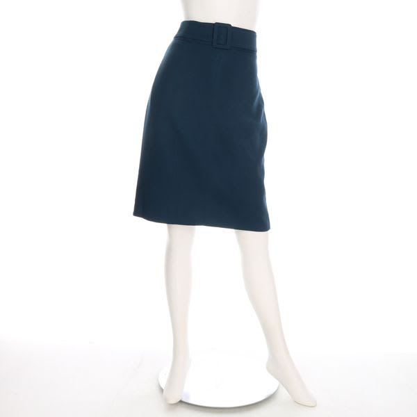 ウエストベルト付きタイトスカート