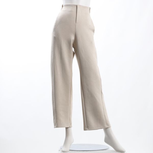 フェイクスエードハイウエストパンツ