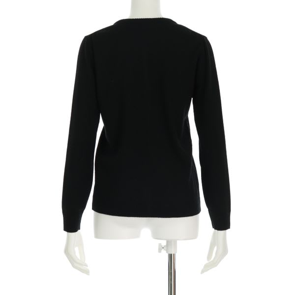 パールボタンニットカーディガン