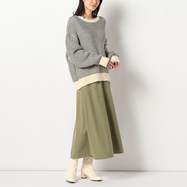 シンプルデザインAラインスカート