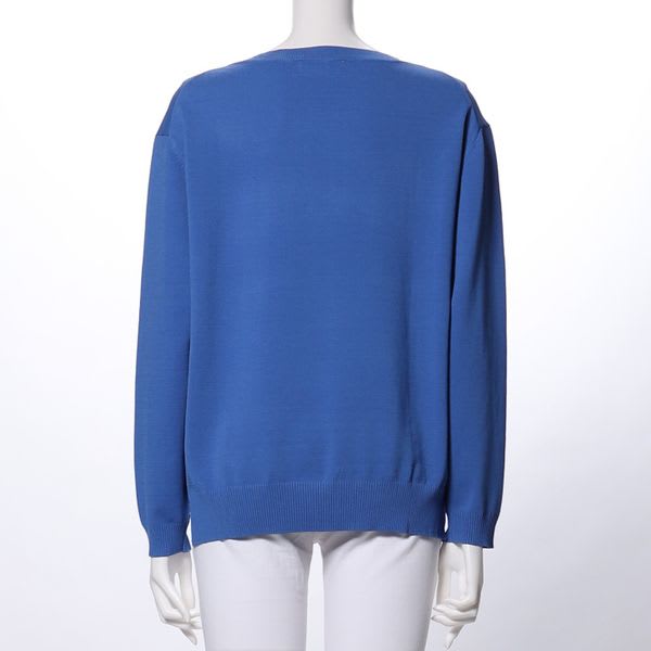 オープンフロントニット