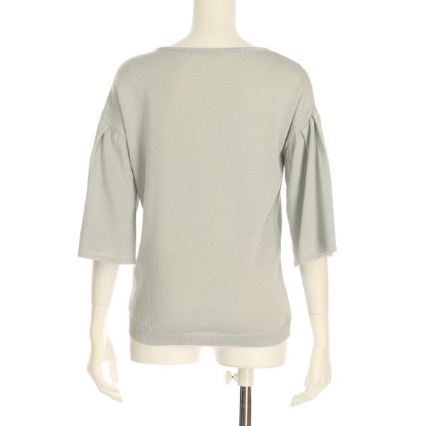 フレア袖サマーニット