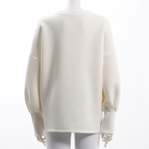 ボリュームスリーブクルーネックカットソー