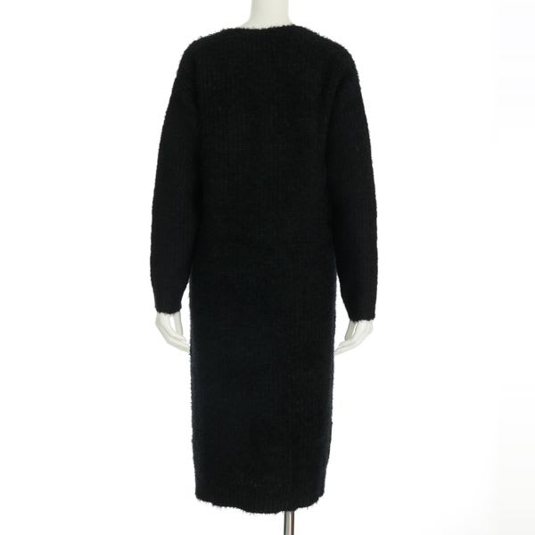 シャギーニットワンピース