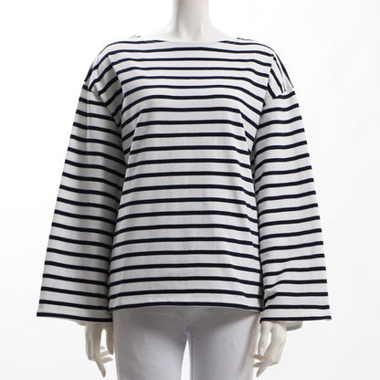 ゆったりお袖ボーダーカットソー