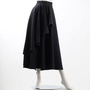 アシンメトリーラッフルスカート