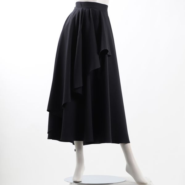 アシンメトリーラッフルスカート