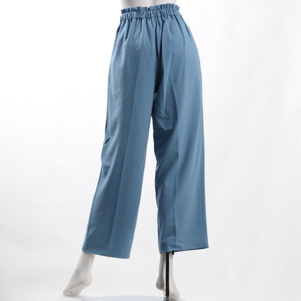 ウエストゴムタックパンツ
