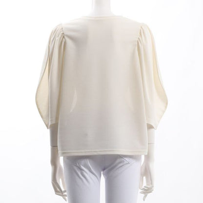 ギャザースリーブカットソー