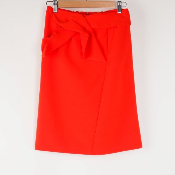 リボン風デザインタイトスカート