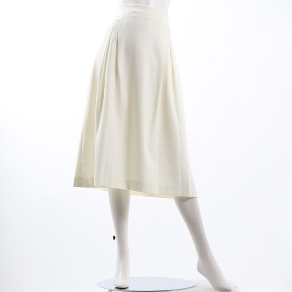 ボックスプリーツAラインスカート
