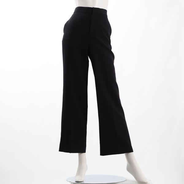 シンプルフレアパンツ