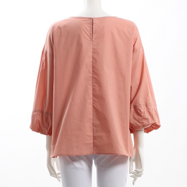 ドロップショルダーバルーンスリーブブラウス