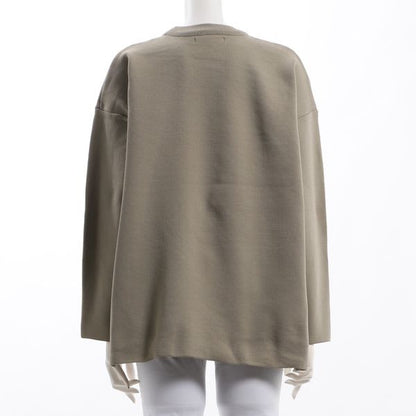 スポンジ肌触りニットプルオーバー