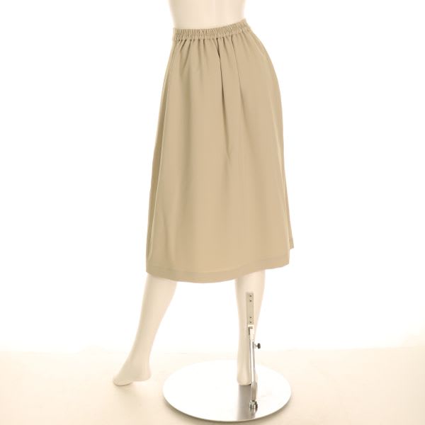 タックデザインフレアスカート