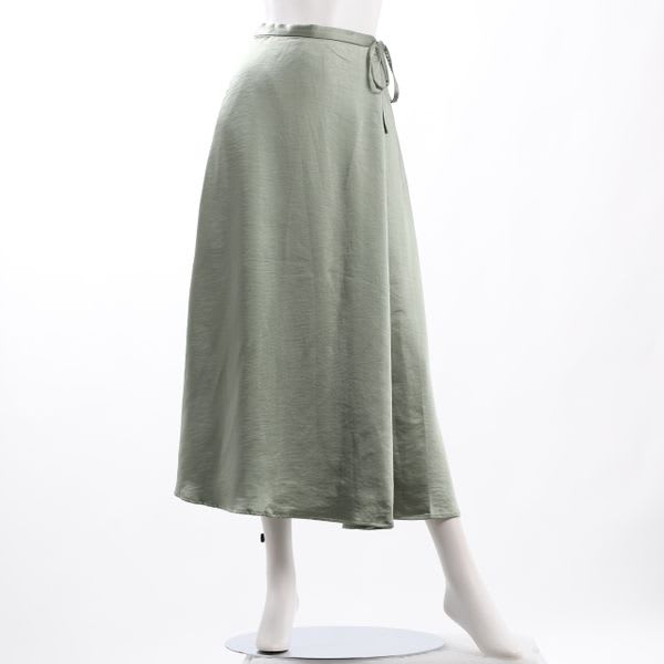 ヴィンテージサテンスカート
