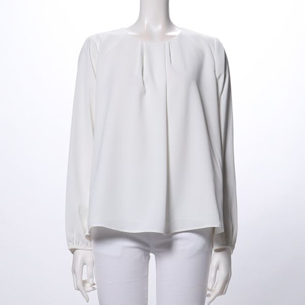 フロントタックブラウス